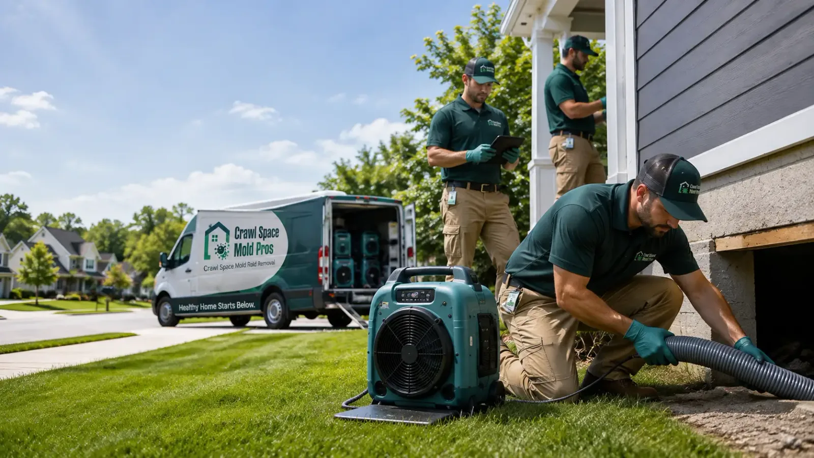 Crawl Space Mold Removal in Bowling Green, OH